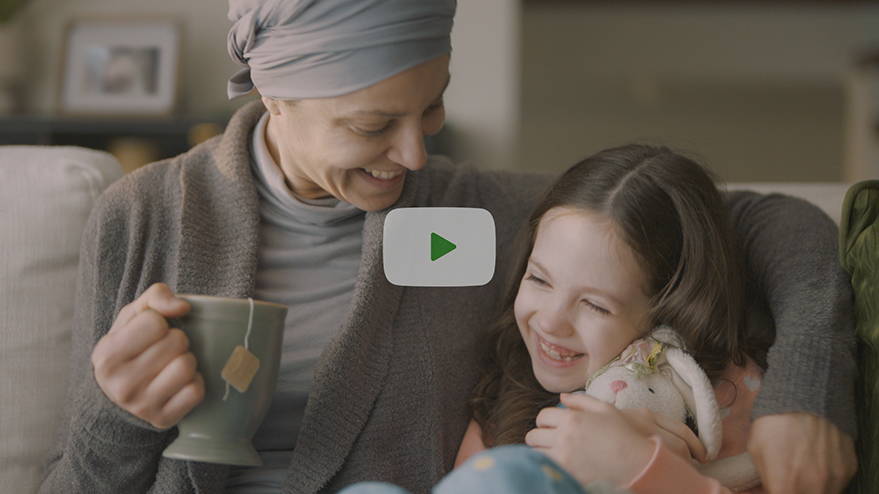 video image with play button