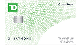TD Cash Back Visa* Card
