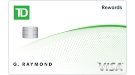 TD Rewards Visa* Card