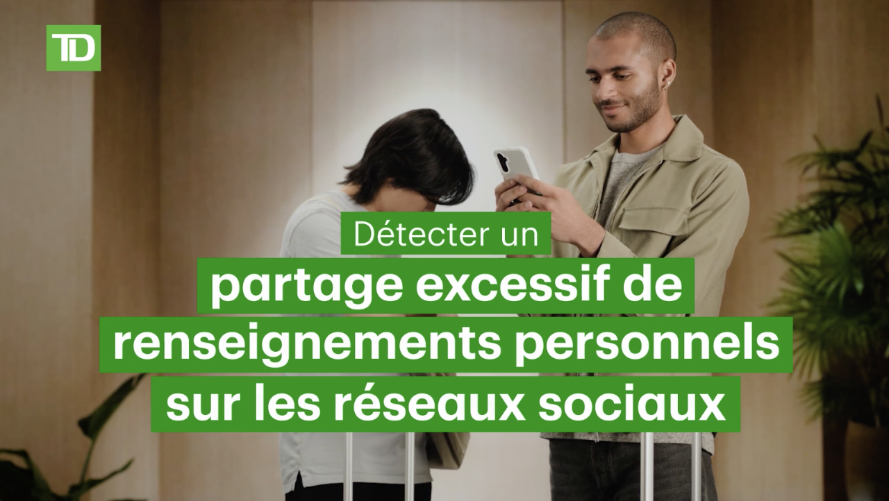 TD Online Oversharing